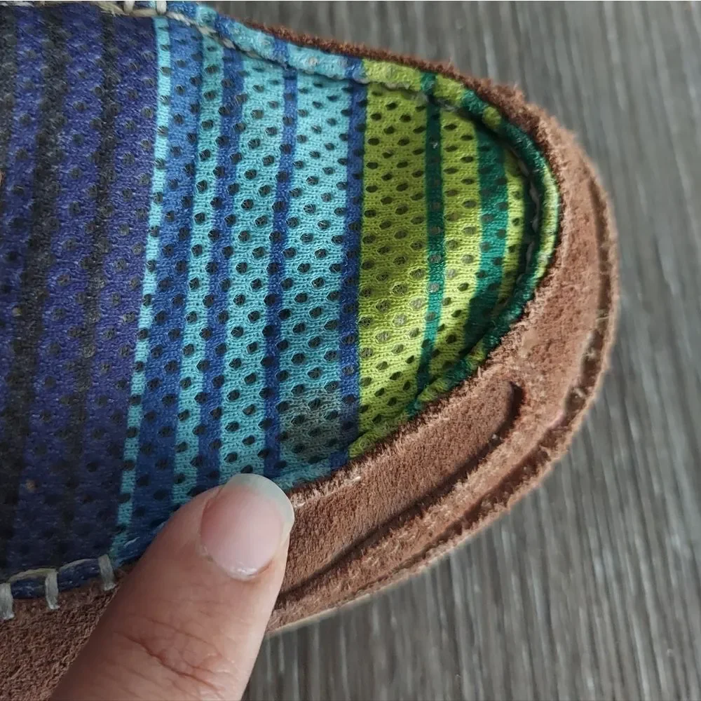 Ariat Cruiser Palm Brown Serape Mesh Slip On Shoes  Size 8B